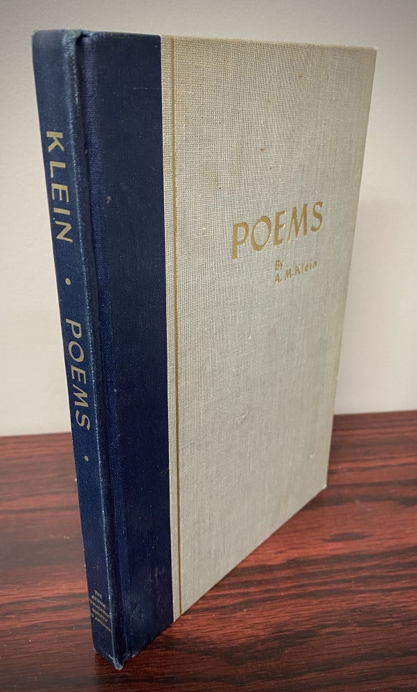 Item #33355 POEMS. Signed. A. M. Klein