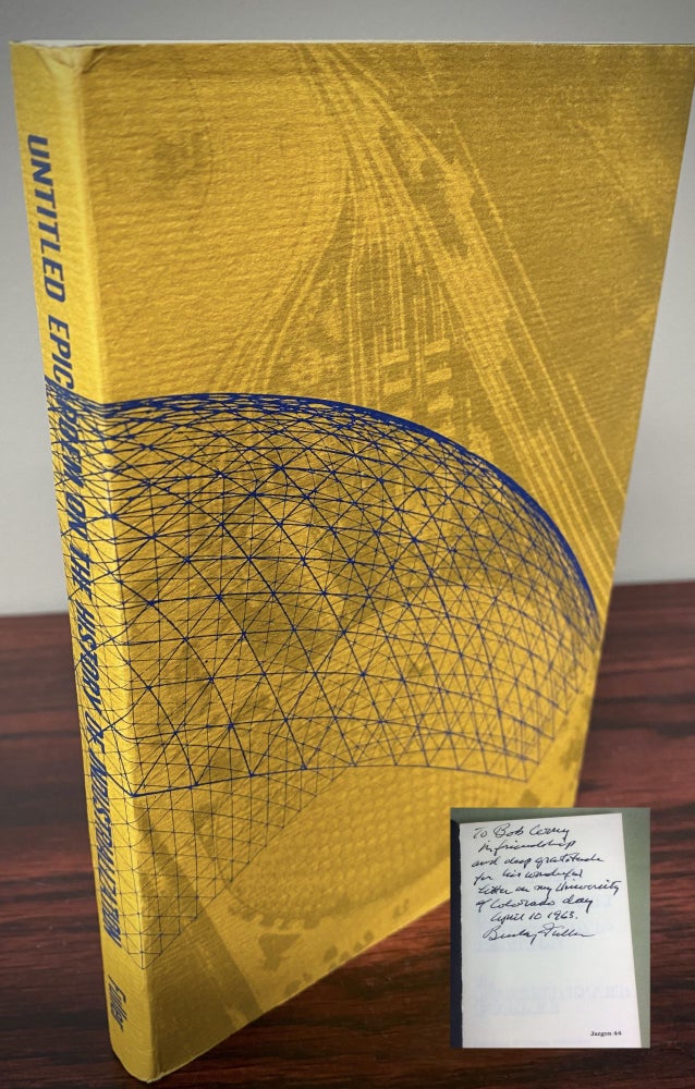 Item #33360 UNTITLED EPIC POEM ON THE HISTORY OF INDUSTRIALIZATION. Signed. R. Buckminster Fuller