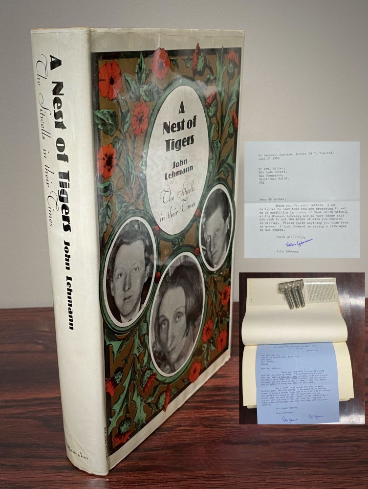 Item #33367 A NEST OF TIGERS. The Sitwells In Their Times. Signed. John Lehmann
