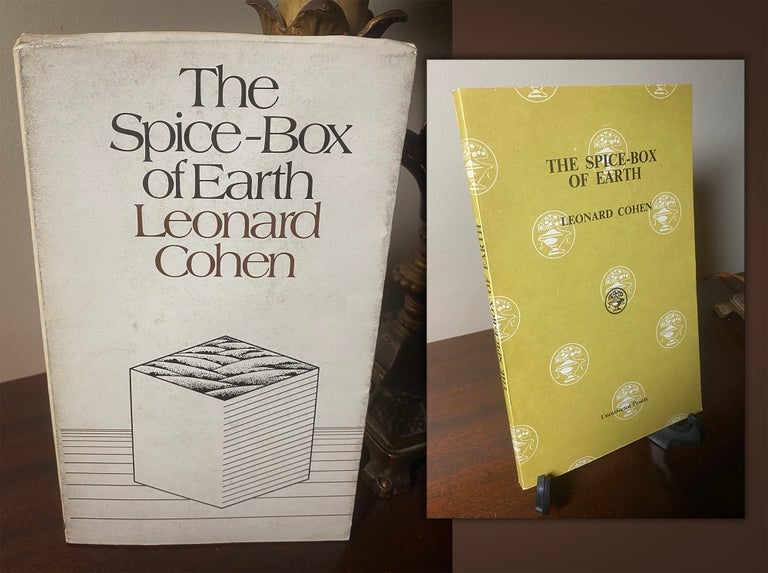 Item #33372 THE SPICE BOX OF EARTH -Uncorrected Proof copy. Leonard Cohen.