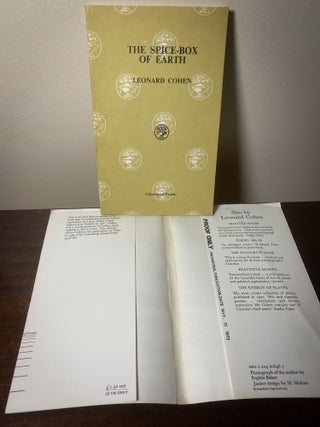 THE SPICE BOX OF EARTH -Uncorrected Proof copy