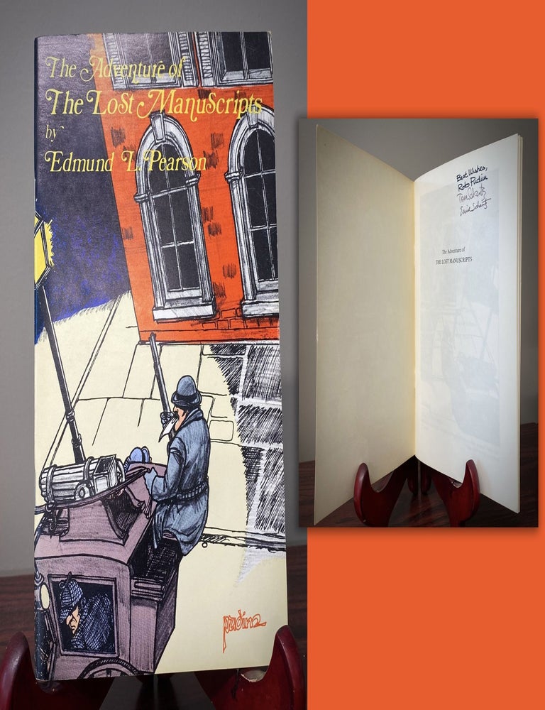 Item #33392 THE ADVENTURE OF THE LOST MANUSCRIPTS & ONE OTHER. Signed. Arthur Conan Doyle, Edmund...