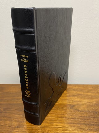A COMPLETE SET OF 14 FLEMING / BOND 007 NOVELS Custom Clamshell Cases in LEATHER. No books included.