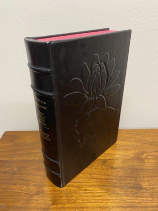 A COMPLETE SET OF 14 FLEMING / BOND 007 NOVELS Custom Clamshell Cases in LEATHER. No books included.