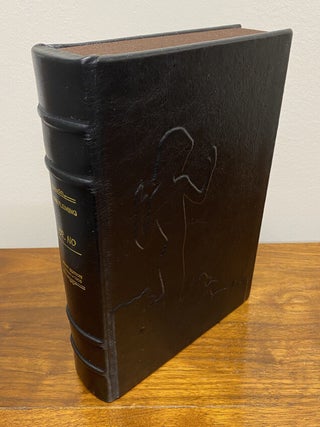 A COMPLETE SET OF 14 FLEMING / BOND 007 NOVELS Custom Clamshell Cases in LEATHER. No books included.