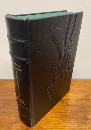 A COMPLETE SET OF 14 FLEMING / BOND 007 NOVELS Custom Clamshell Cases in LEATHER. No books included.