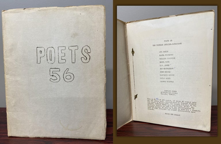 Item #33487 POETS 56. Ten Younger English-Canadians.#92/100. Raymond Souster