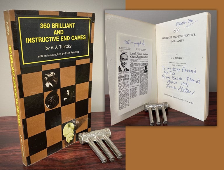 Item #33492 360 BRILLIANT AND INSTRUCTIVE END GAMES Signed by Fox and Geller. A. A Troitzky