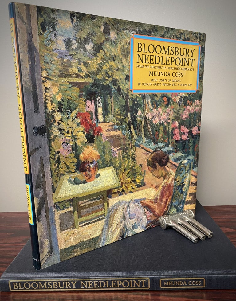 Item #33500 BLOOMSBURY NEEDLEPOINT. FROM THE TAPESTRIES AT CHARLESTON FARMHOUSE. Vanessa Bell, Melinda Coss.