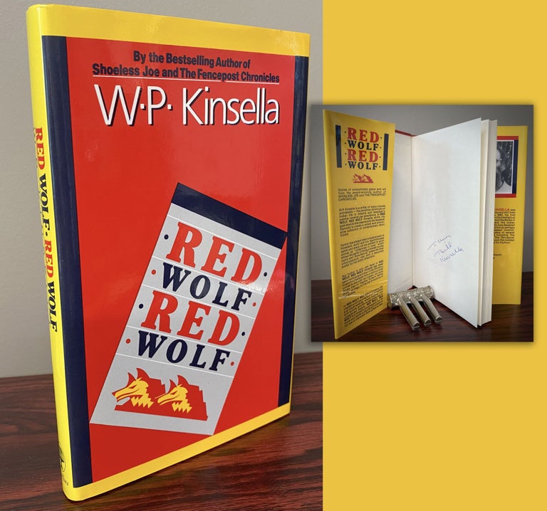 Item #33502 RED WOLF, RED WOLF. Signed. W. P. Kinsella