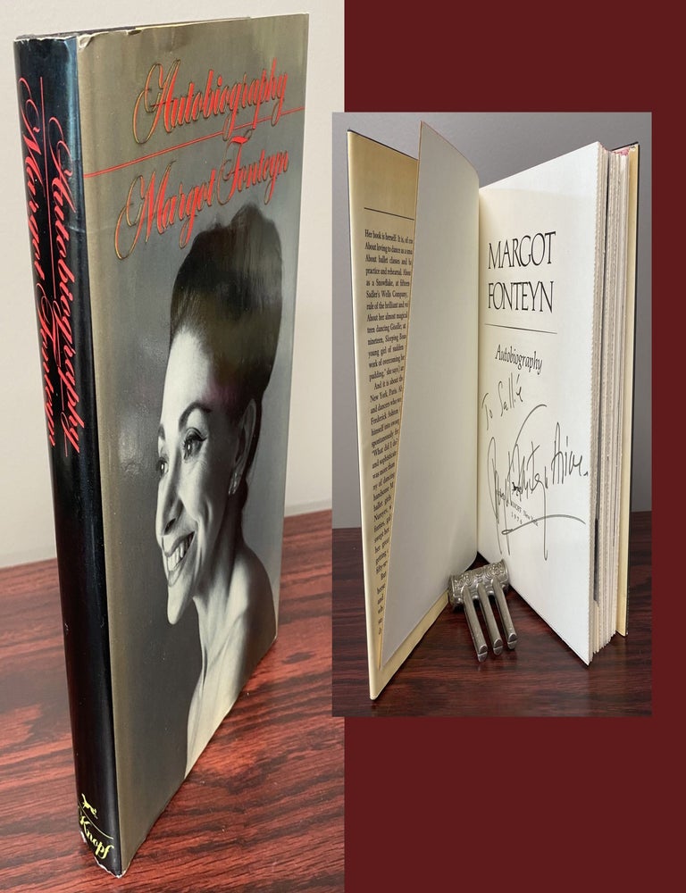 Item #33504 AUTOBIOGRAPHY. Signed by Margot Fonteyn. Margot Fonteyn
