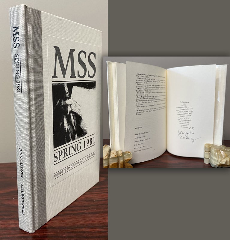 Item #33509 MSS. SPRING 1981. Signed by Gardner and Liz Rosenberg. John Gardner, L M. Rosenberg