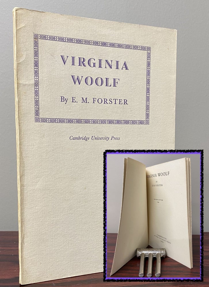 Item #33557 VIRGINIA WOOLF. THE REDE LECTURE 1941. Virginia Woolf, E. M. Forster