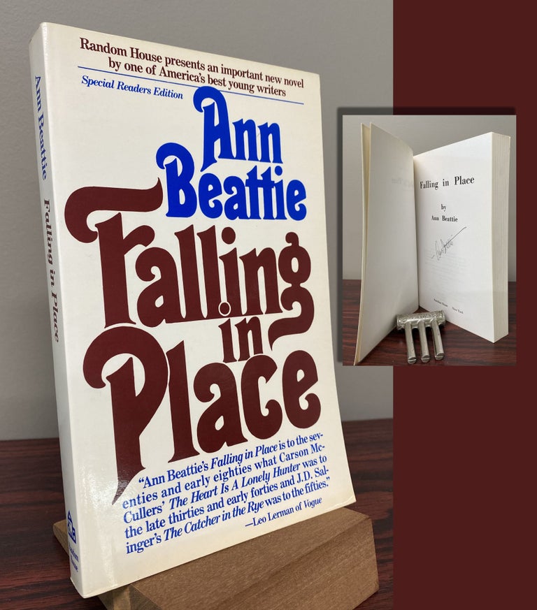 Item #33563 FALLING IN PLACE. Signed Advance Reading Copy by Ann Beattie. Ann Beattie