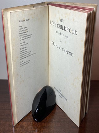 THE LOST CHILDHOOD and other essays. Signed and Inscribed by Graham Greene
