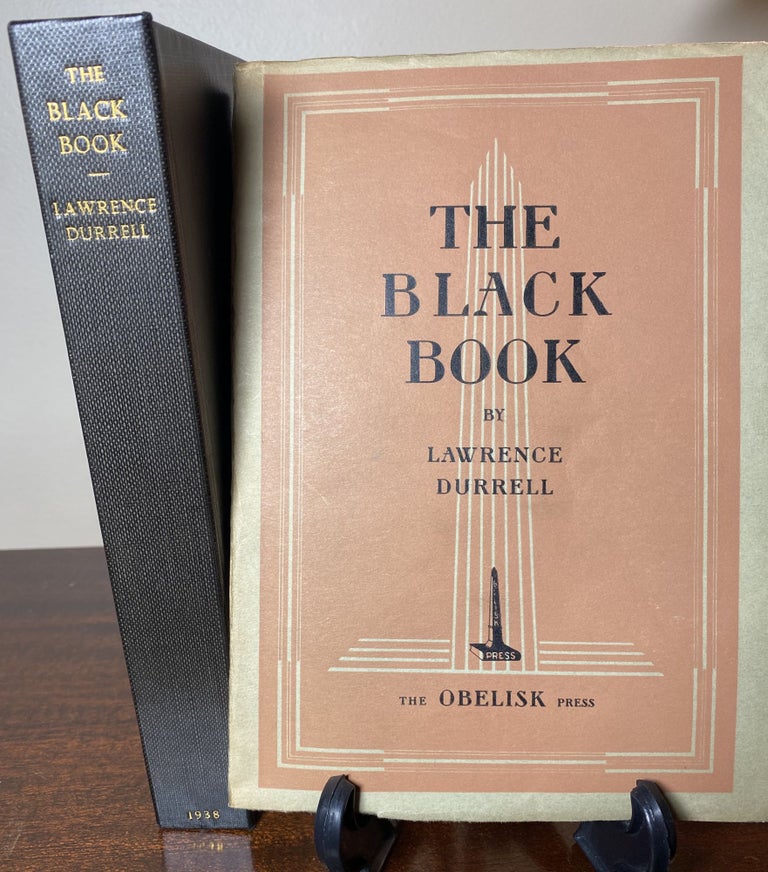 Item #33585 THE BLACK BOOK. Lawrence Durrell