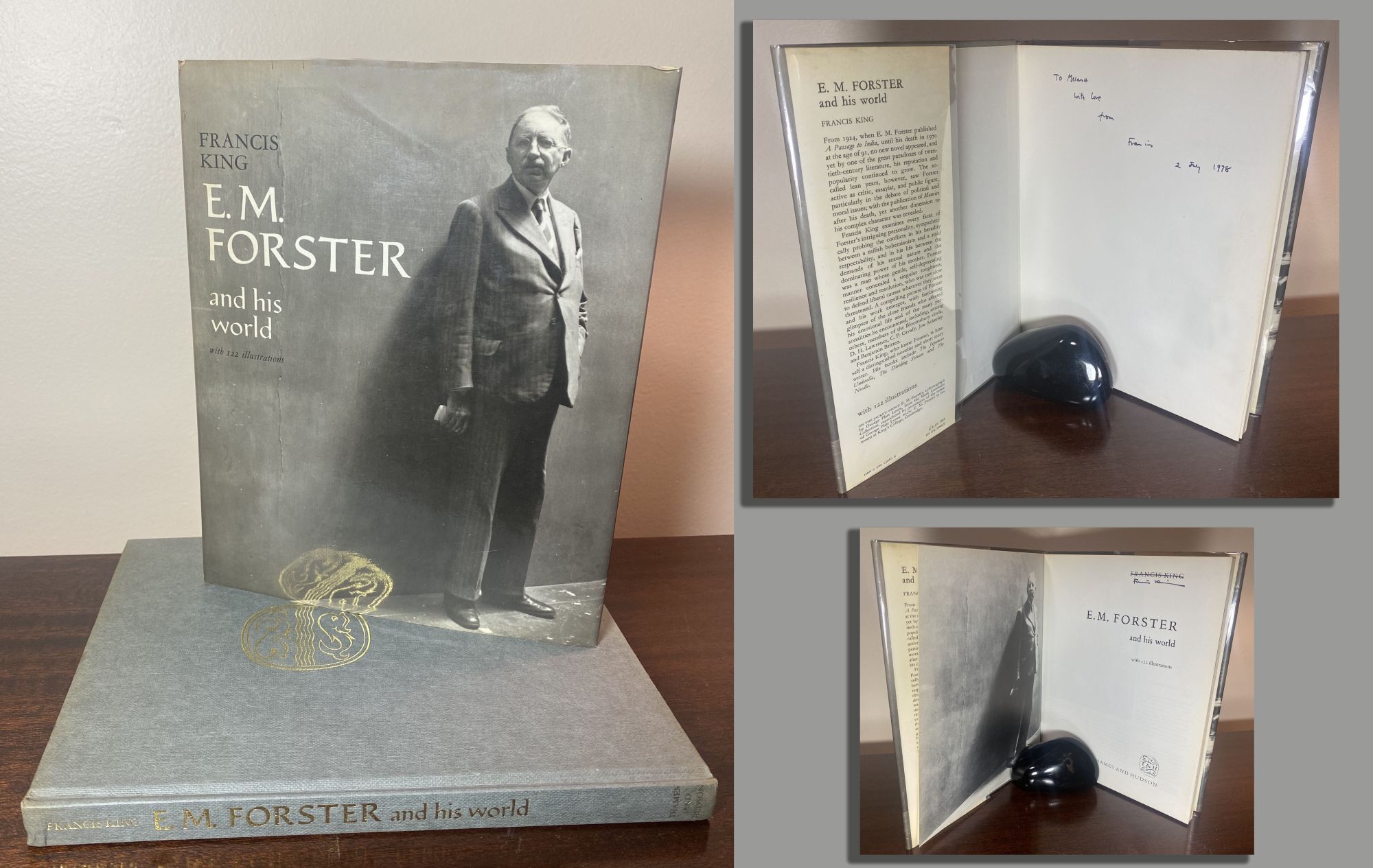 M. Forster E.M. FORSTER AND HIS WORLD inscribed by King | E. M. Forster, Francis ...