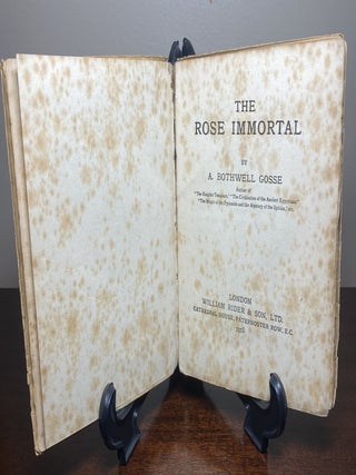 THE ROSE IMMORTAL