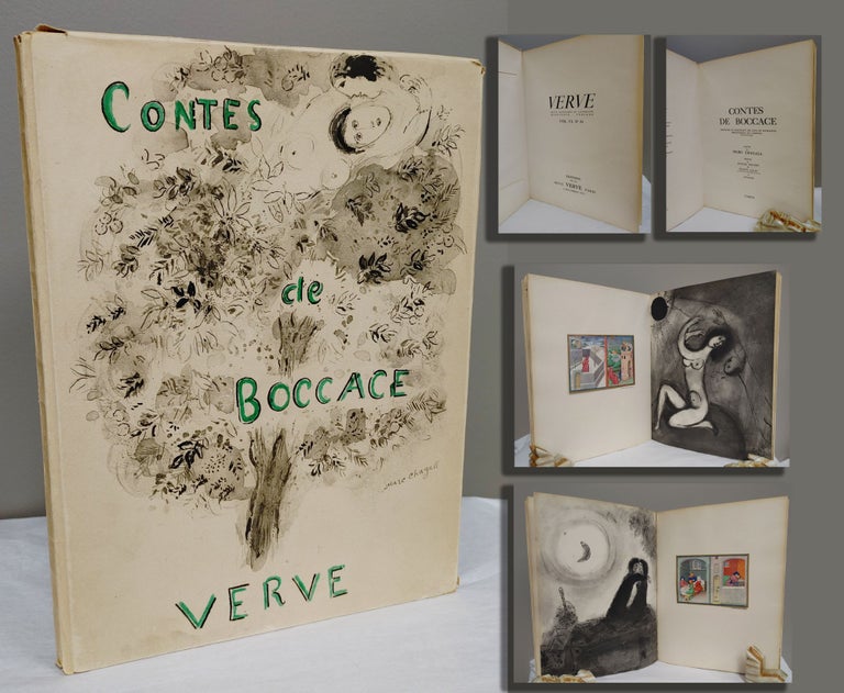 Item #33636 CONTES DE BOCACCE [VOL. VI, NO. 24]. J. Prevert, F. Calot, Marc Chagall.
