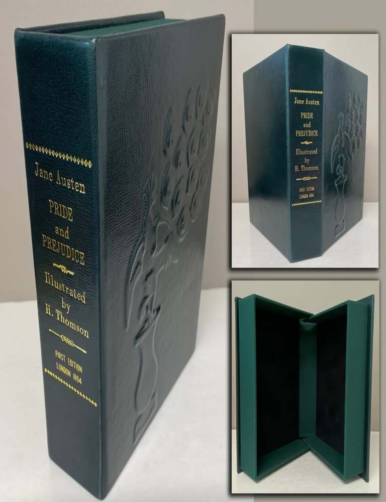 Item #33639 PRIDE AND PREJUDICE Custom Clamshell Case Only. (NO BOOK INCLUDED). Jane Austen