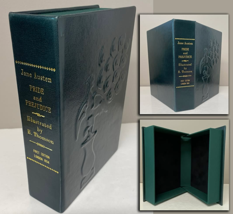 Item #33639 PRIDE AND PREJUDICE Custom Clamshell Case Only. (NO BOOK INCLUDED). Jane Austen