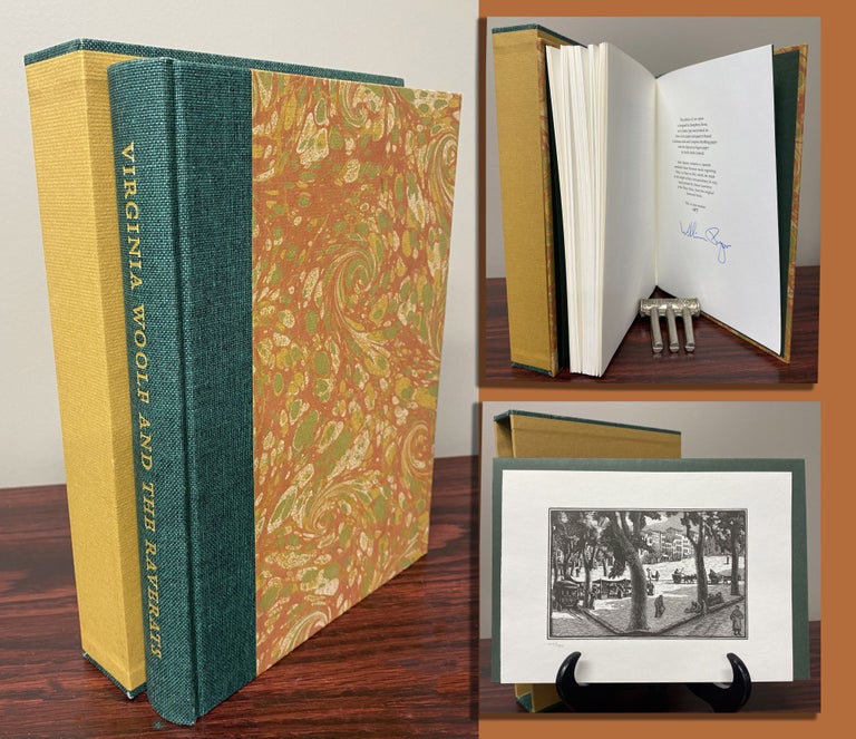 Item #33655 VIRGINIA WOOLF AND THE RAVERATS. A DIFFERENT SORT OF FRIENDSHIP. Signed by William...