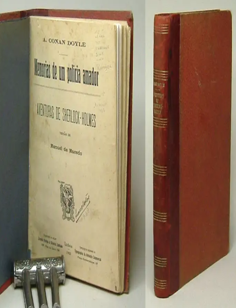 Item #33670 MEMORIAS DE UM POLICIA AMADOR - Aventuras de Sherlock-Holmes. Arthur Conan Doyle