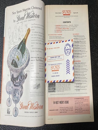 SPORTS ILLUSTRATED. Volumes 1-1954 With Topps Cards.