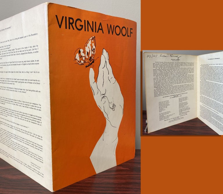 Item #33704 VIRGINIA WOOLF signed by Richard Kennedy. Virginia Woolf, Richard Kennedy