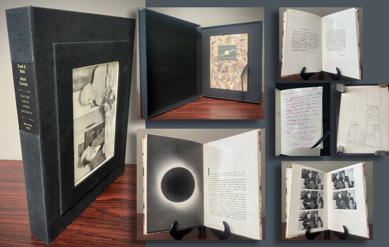 Item #33706 HAS THE EARTH A RING AROUND IT? Inscribed by Dr. Back. Dr. Frank Gerald Back, Albert...