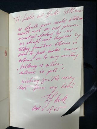 HAS THE EARTH A RING AROUND IT? Inscribed by Dr. Back
