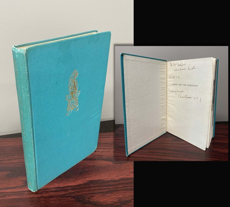 Item #33712 KNOLE AND THE SACKVILLES - Inscribed and Signed by Vita Sackville-West. Vita...