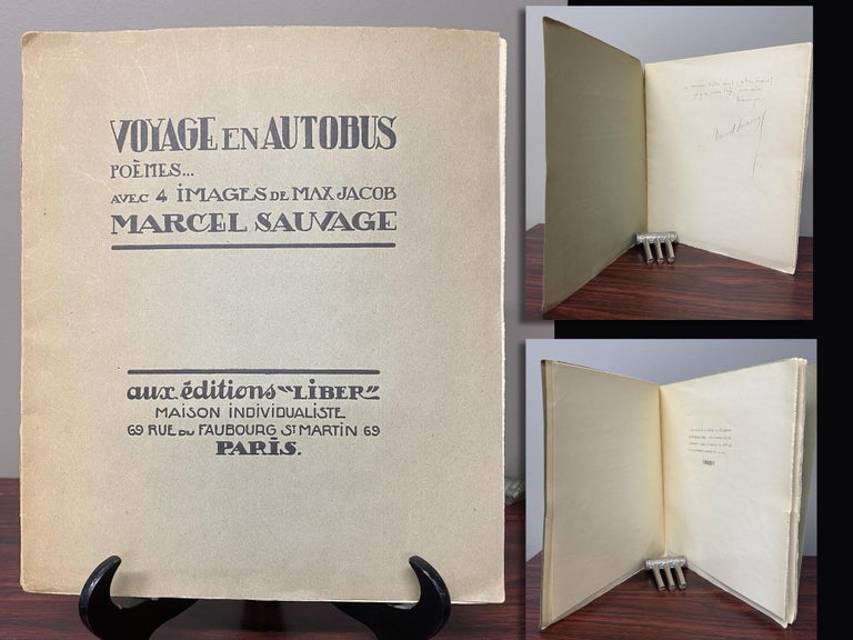 Item #33713 VOYAGE EN AUTOBUS. Signed by Sauvage and Limited Edition. This is number 543 of 1030....