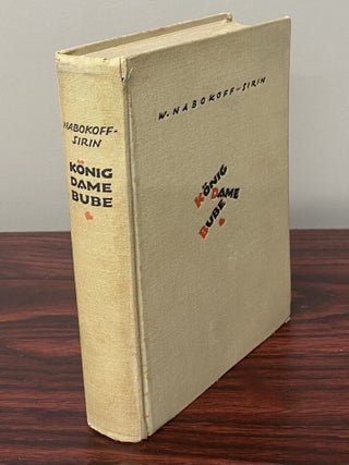 KONIG DAME BUBE. (KING QUEEN KNAVE). Inscribed to Nabokov's close friends L. and B. Thompson.