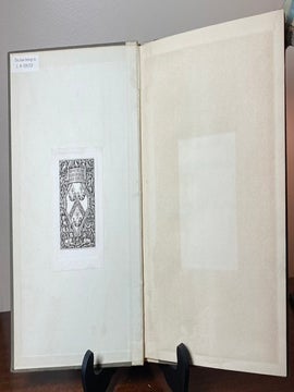 ORDER OF THE PROCEEDINGS AT THE DARWIN CELEBRATION, HELD AT CAMBRIDGE June 22 - June 24, 1909. WITH A SKETCH OF DARWIN'S LIFE E.M. Forster's Personal Copy with The bookplate of Laura Mary Forster.