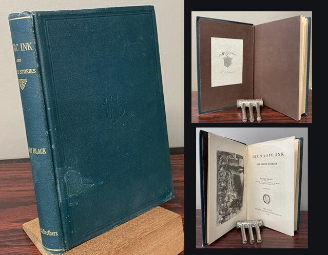 Item #33756 THE MAGIC INK AND OTHER STORIES with Sir Edward Seaborne Clouston's Book Plate....