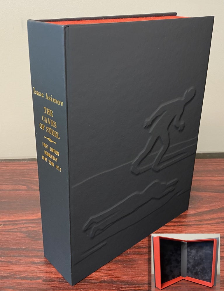 Item #33764 THE CAVES OF STEEL [Collector's Custom Clamshell case only - Not a book and...