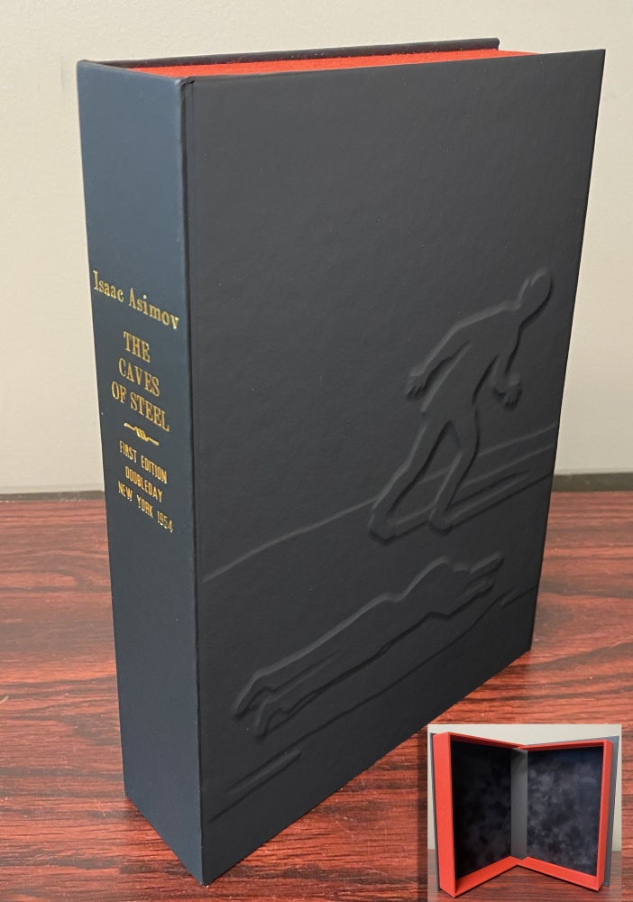 Item #33764 THE CAVES OF STEEL [Collector's Custom Clamshell case only - Not a book and...