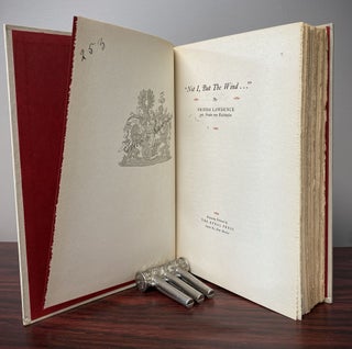 NOT I, BUT THE WIND. Signed and numbered by Frieda Lawrence