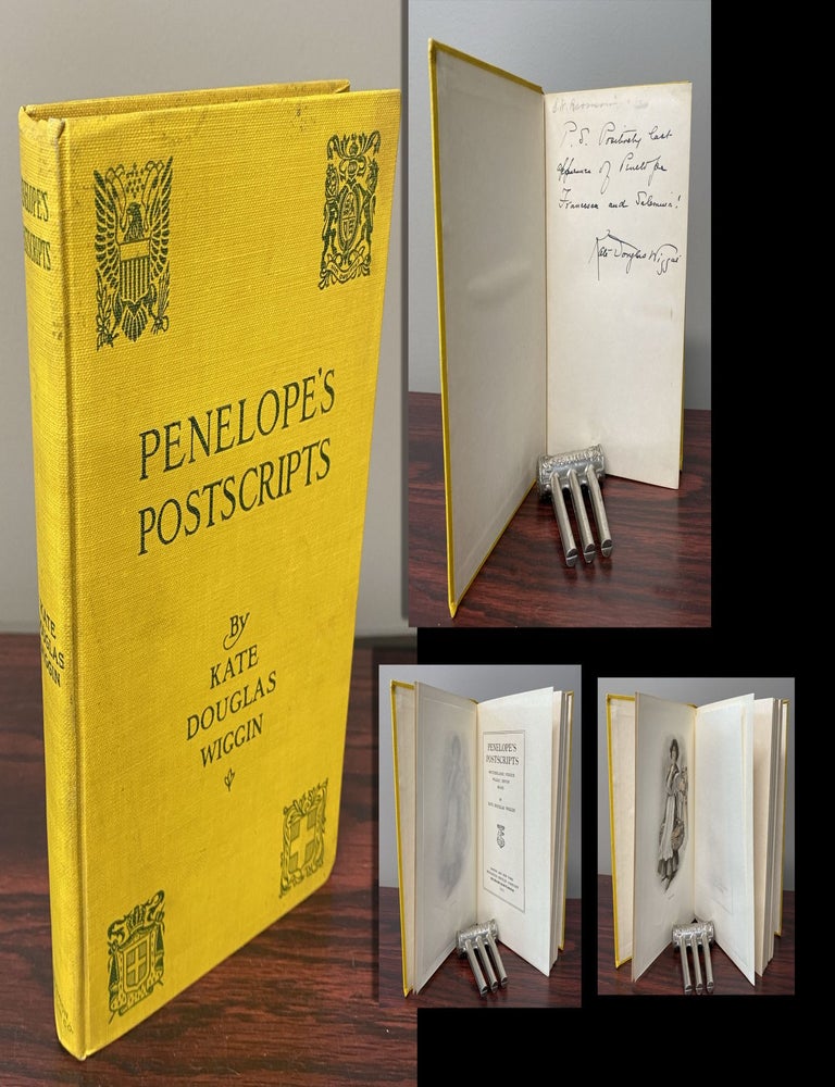 Item #33818 PENELOPE'S POSTSCRIPTS: SWITZERLAND: VENICE: WALES: DEVON HOME. Inscribed by Wiggin....