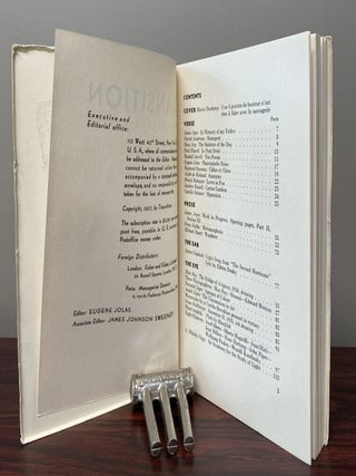 TRANSITION A Quarterly Review 1937 - Number Twenty Six