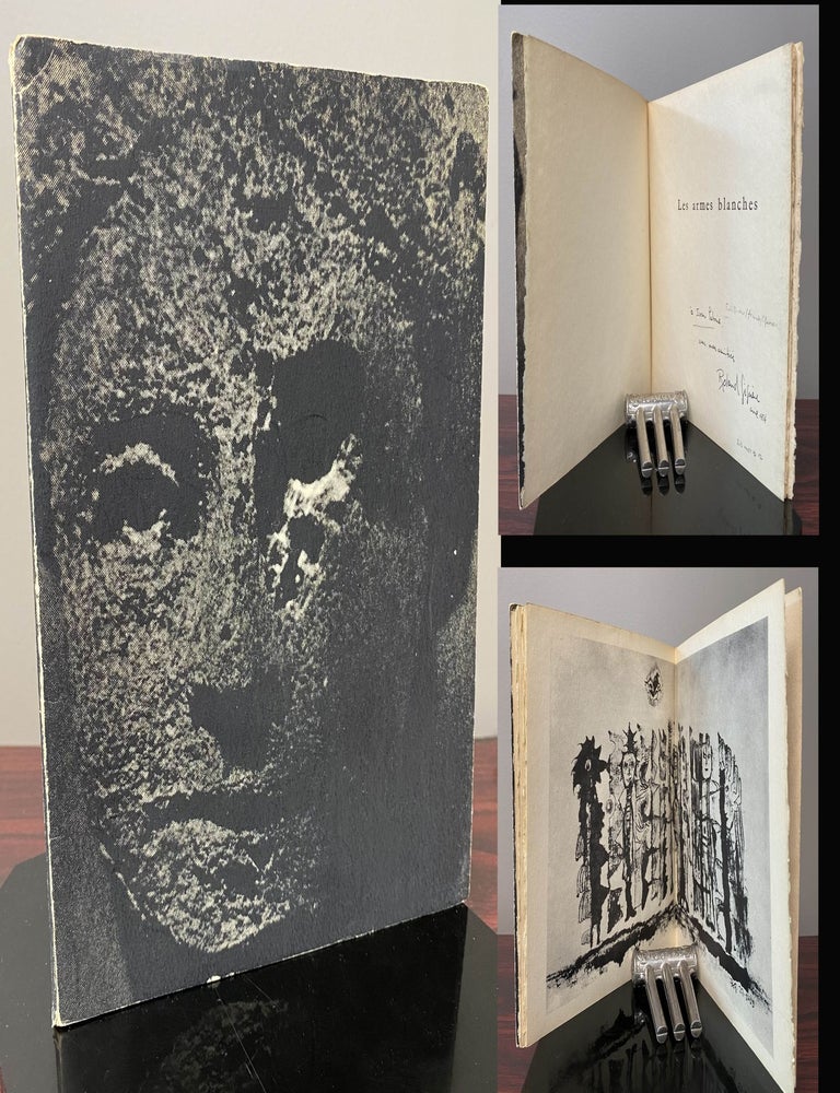 Item #33835 LES ARMES BLANCHES. Original Cover Serigraph by Albert Dumouchel. 6 Drawings By The...