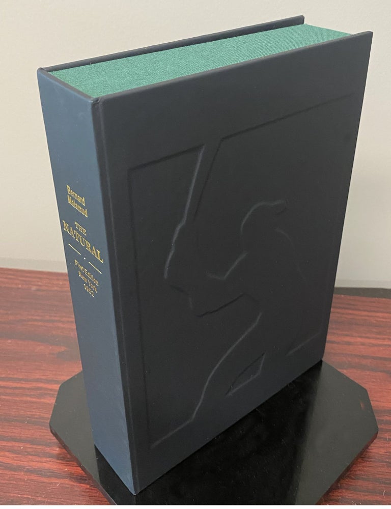 Item #33849 THE NATURAL. Custom Collector's 'Sculpted' Clamshell Case. Bernard Malamud