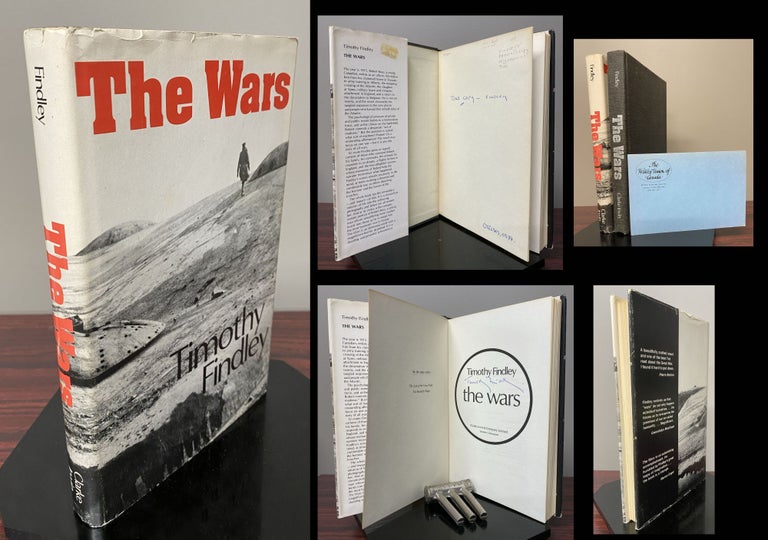 Item #33855 THE WARS signed by Findley. Timothy Findley