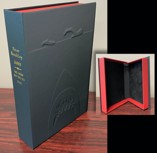JAWS Custom Collector's 'Sculpted' Clamshell Case. (not a book and no book included)