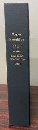 JAWS Custom Collector's 'Sculpted' Clamshell Case. (not a book and no book included)