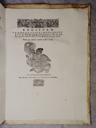 TUCIDIDE ISTORICO GRECO, DELLE GUERRE FATTE TRA I POPOLI DELLA MOREA E GLI ATENIESI ( 2 Volumes)