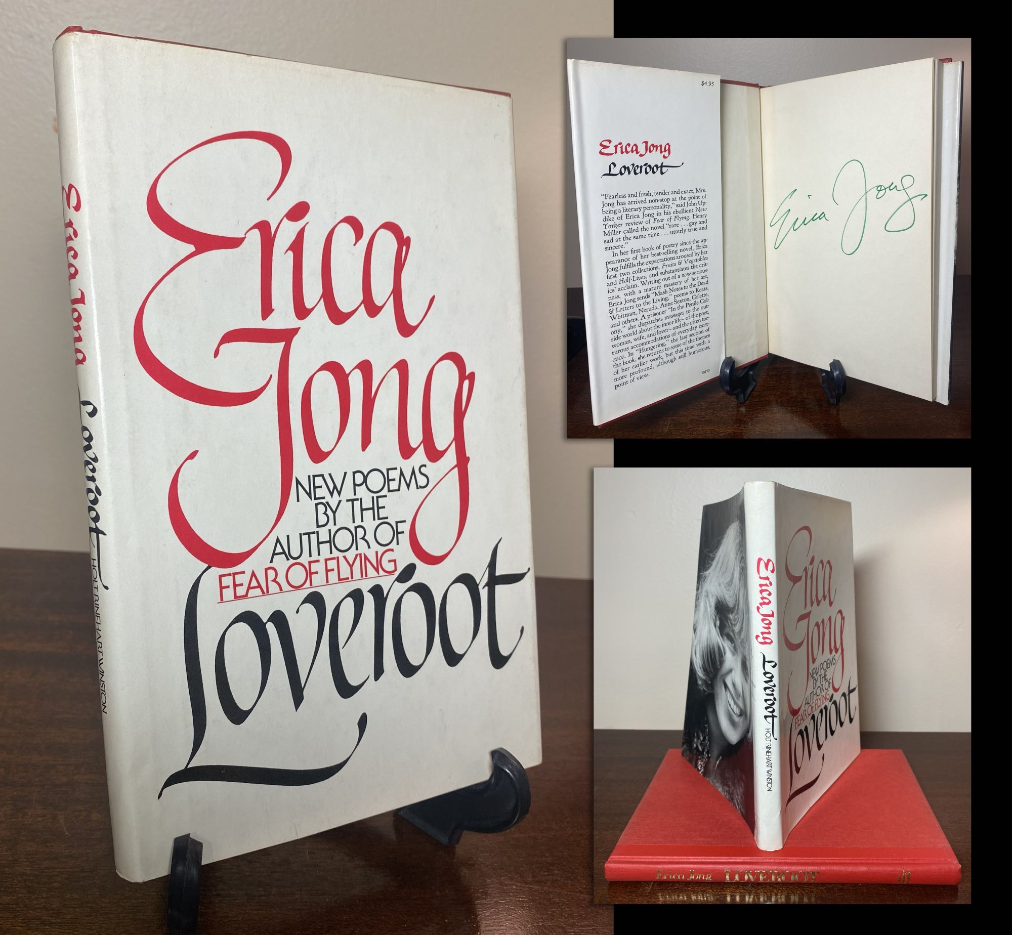LOVEROOT : Poems Signed by Jong | Erica Jong | 1st Edition