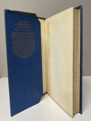 SELECTIONS AUTOBIOGRAPHICAL AND IMAGINATIVE. From the WORKS OF GEORGE GISSING. with the biographical and critical notes by his son. With an introduction by VIRGINIA WOOLF.