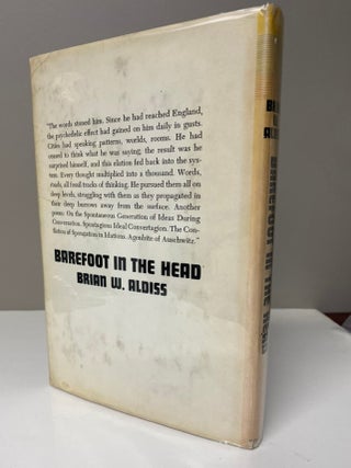 BAREFOOT IN THE HEAD from Aldiss's Literary agent, Jack Scovil of Scott Meredith Literary Agency.